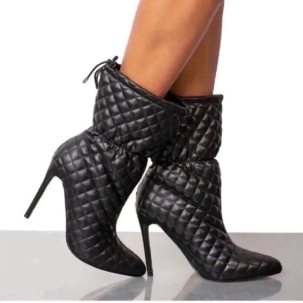 Unbranded Women's Black and Black Boots